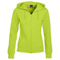 Ladies Bravo Hooded Sweater - Lime